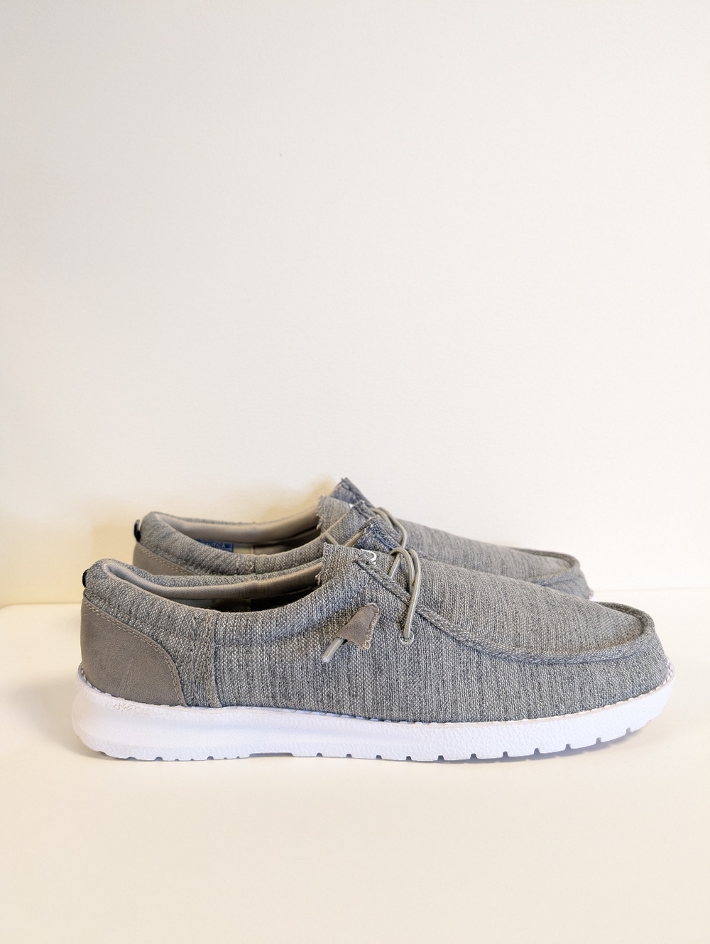 Nautica Rushford Slip On Shoes Mens 13 Gray Casual Comfort Lightweight Loafer - Picture 4 of 14